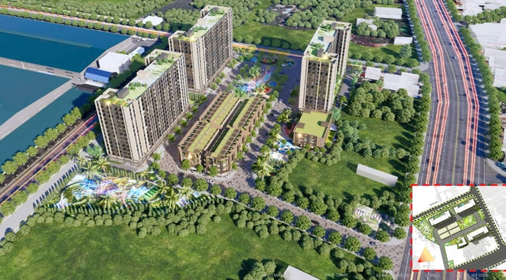 KHU NHÀ Ở XÃ HỘI MỸ XUÂN B1 - CONAC GARDEN